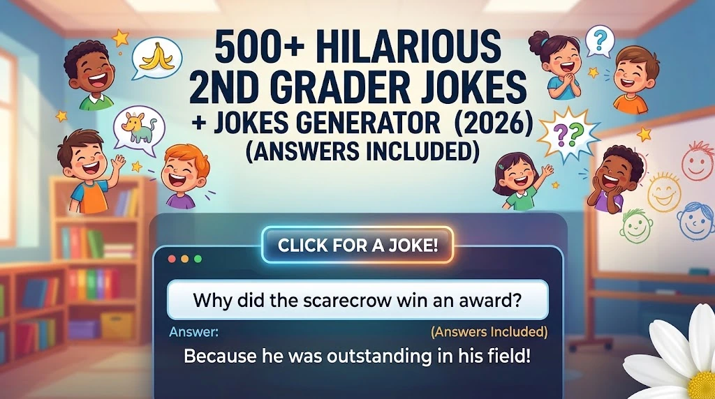hilarious 2nd grader jokes with punz world