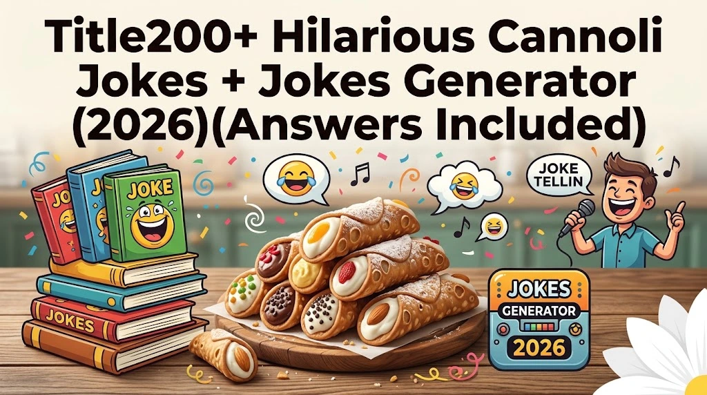 Hilarious Cannoli Jokes with punz world