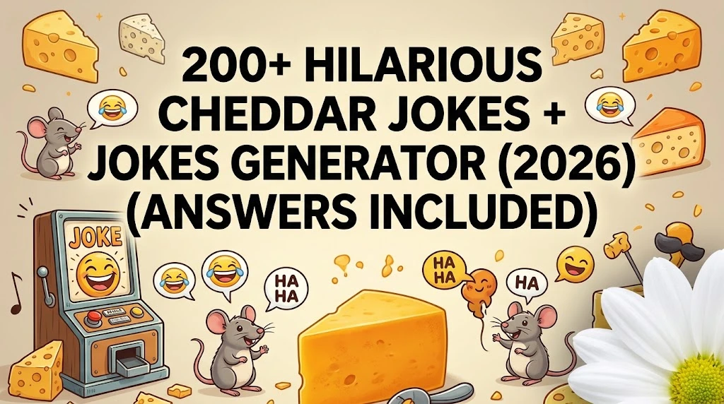 hilarious cheddar jokes with punz world