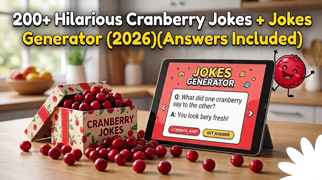 hilarious cranberry jokes with punz world