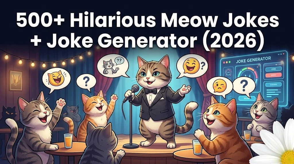 hilariuous meow jokes with punz world