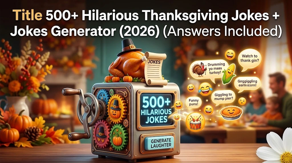 hilarious thanksgiving jokes with punz world