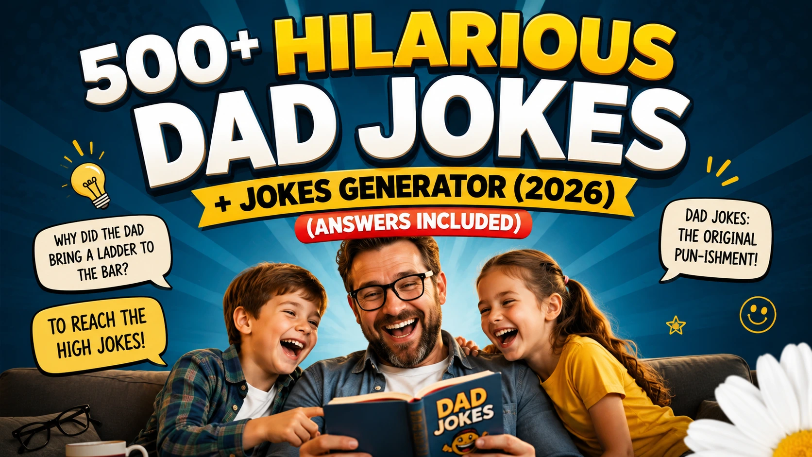 Hilarious dad jokes with punz world
