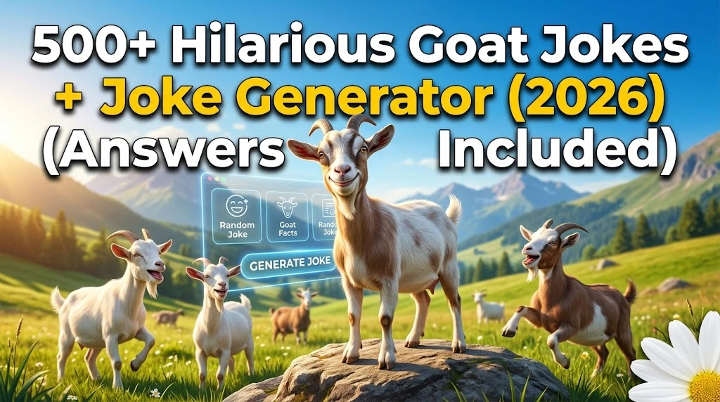 hilarious goat jokes with punz world.