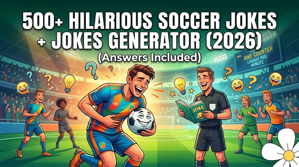Hilarious soccer jokes with punz world
