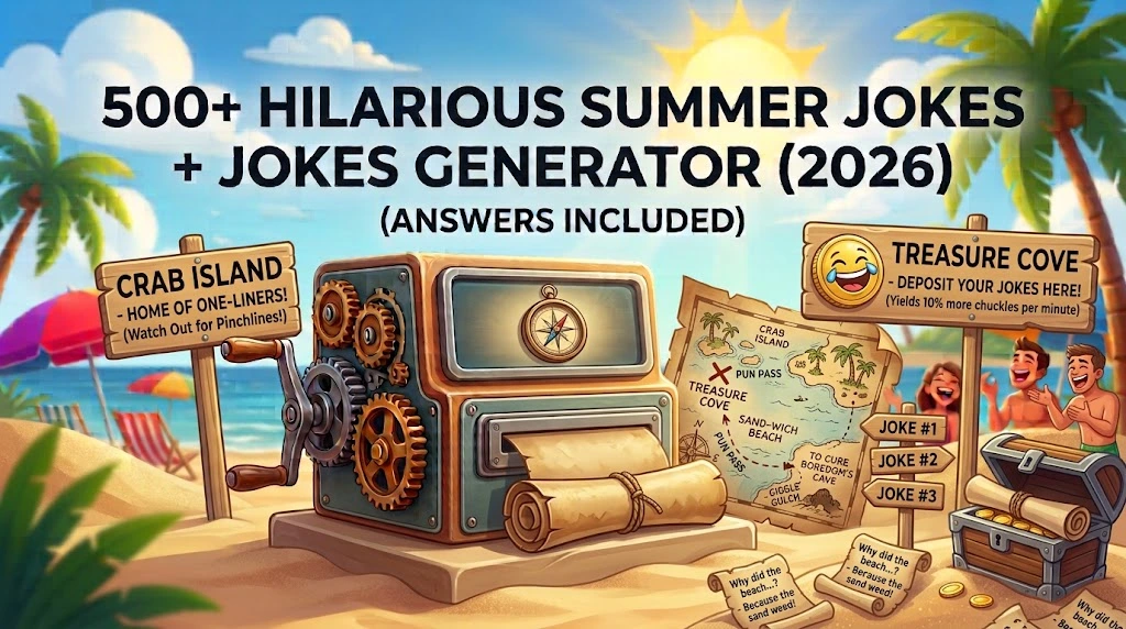Hilarious summer jokes with punz world