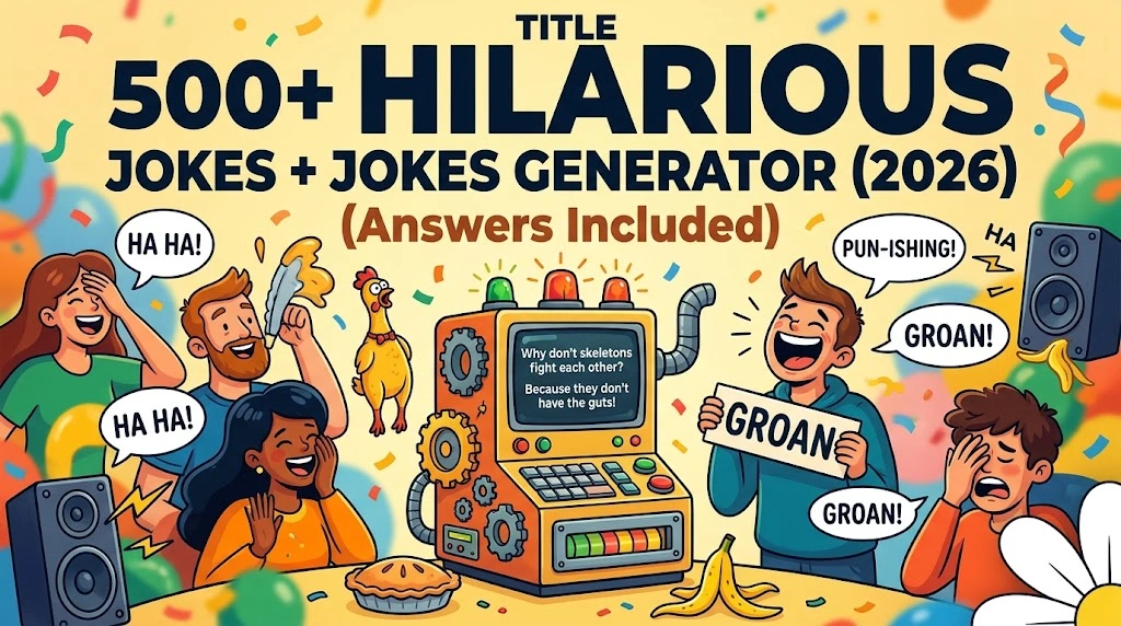 Hilarious terrible jokes with punz world
