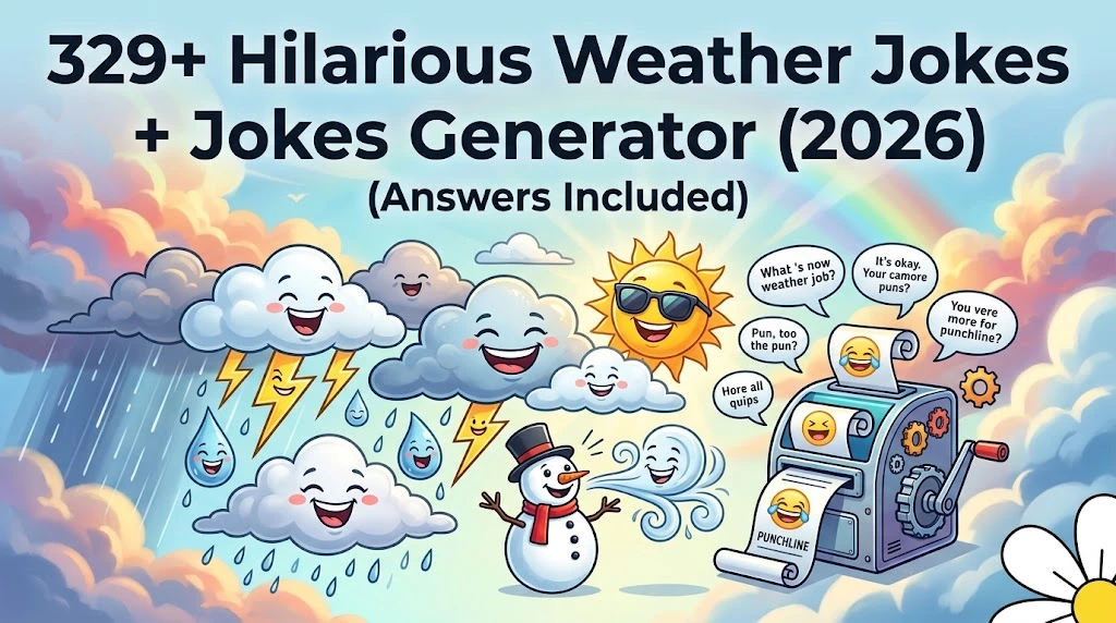 Hilarious weather jokes wth punz world