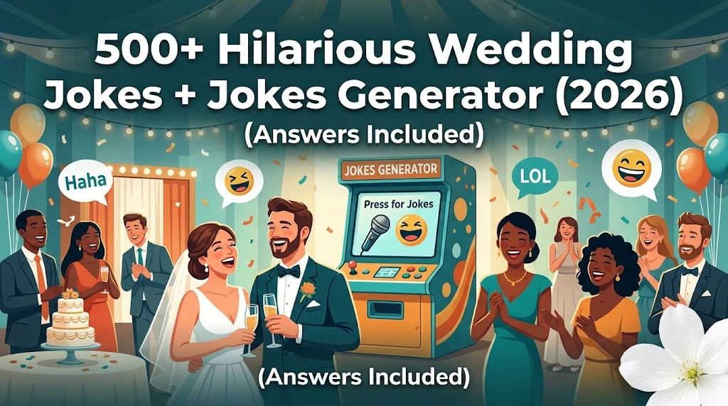 Hilarious wedding jokes with punz world