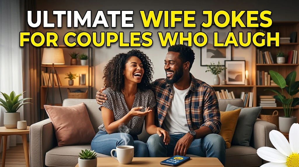 Ultimate wife jokes for couples who laughs